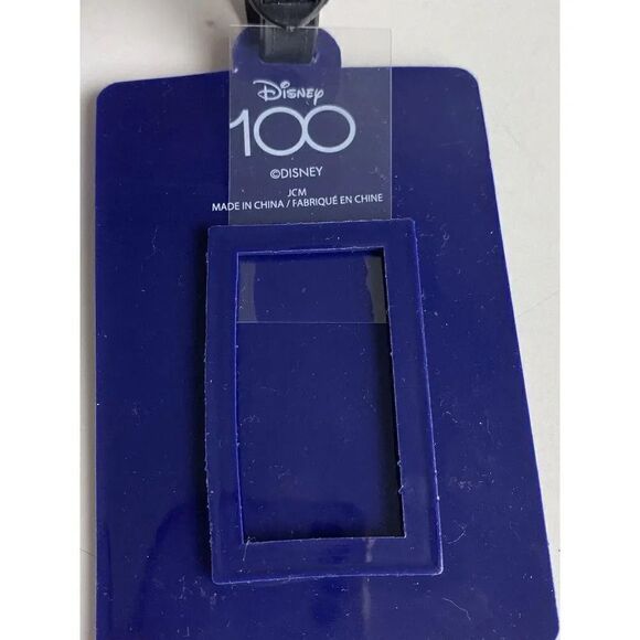 2 Pack DISNEY 100 Years Of Wonder Mickey And Friends LUGGAGE ID BAG TAGS NEW - Picture 6 of 9